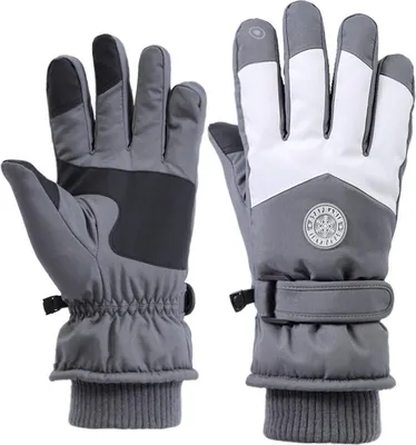 Produktbild von Skihandschuhe Herren und Damen Sport Radfahren Winddicht und Fleece Warm