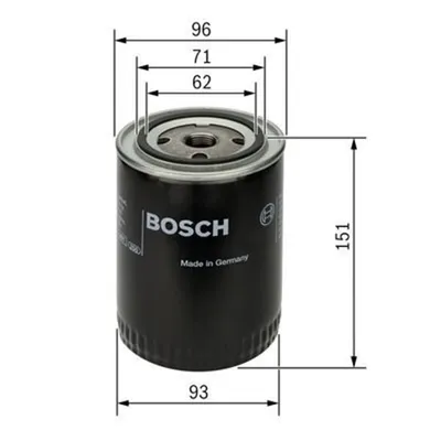 Produktbild von Bosch Ölfilter  0 451 203 012