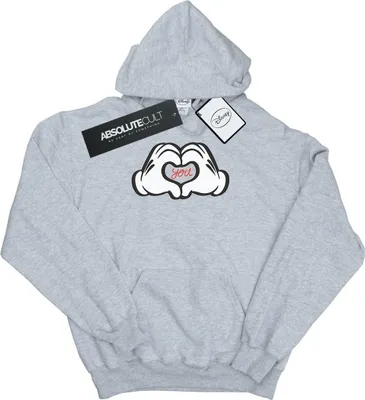 Produktbild von Disney - "Loves You" Kapuzenpullover für Herren BI15125 (S) (Grau)