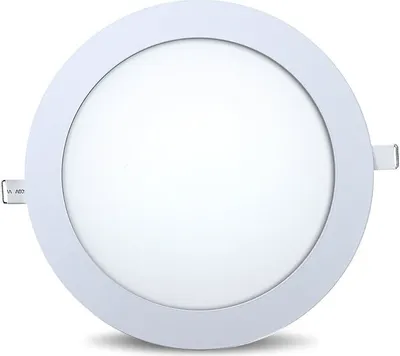 Zdjęcie produktu dla 18W panel LED wpuszczany reflektor wpuszczany światło chłodne białe 6500 1360 lumenów lampa sufitowa okrągła