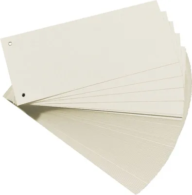 Produktbild von Trennstreifen weiß VE=20x100 Stück