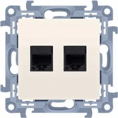 Zdjęcie produktu dla Kontakt-Simon CT2.01/41, Biały, Plastik, IP20, 77 mm, 35 mm, 77 mm