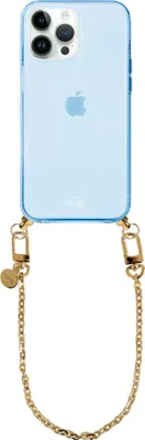 Produktbild von Dreamy Cord Hülle Blue - Short Cord  - Kompatibel mit iPhone 15 Pro Max