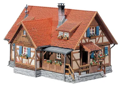 Ländliches Fachwerkhaus, 23 cm, Bausatz