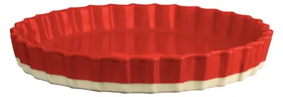 Produktbild von ASA Grande Tarteform aus Steinzeug, rund, rot, Durchmesser 30 cm, Höhe 4 cm
