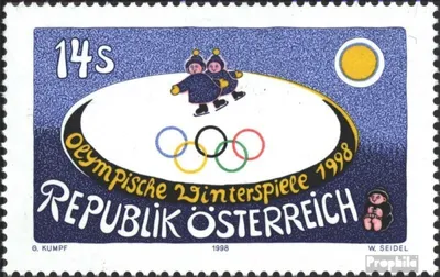 Produktbild von Briefmarken Österreich 1998 Mi 2243 (kompl.Ausg.) postfrisch Olympische Winterspiele