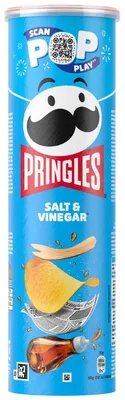 Produktbild von Pringles Salt & Vinegar 185g