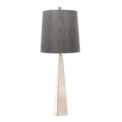 Produktbild von Elstead Ascent Tischleuchte E27 Poliertes Nickel Dunkelgrau