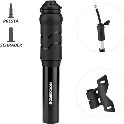 Image de ROCKBROS mini 810PCS-HP pompe à vélo noir