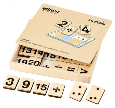 Immagine prodotto di Educo Numeri magici - in legno - Gioco Montessori