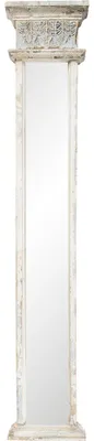 Immagine prodotto di Specchio Clayre & Eef 28x145 cm Legno bianco