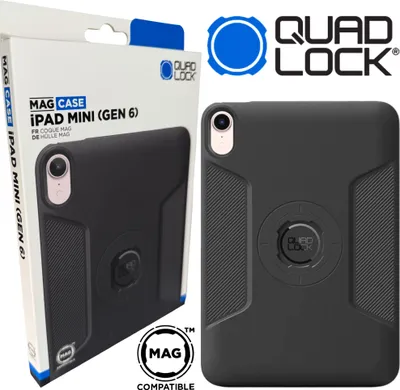 Produktbild von QUAD LOCK MAG Case Tablet Ipad Mini 6 Schutz Hülle Magnet Halter
