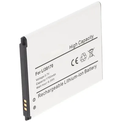 Obrázok produktu pre Batéria vhodná pre MEDION P4501 Batéria E4506 MD98428, LI38170 3,8 V 1700 mAh, 64,4x52,9x4,2 mm