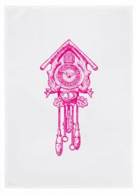 Immagine prodotto di Canovaccio - Orologio a cucù, rosa