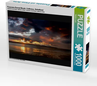 Produktbild von Calvendo Panorama Dunnet Beach, Caithness, Schottland 1000 Teile Puzzle quer 640x480mm, Cross Martina; 7335499