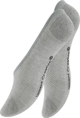 Produktbild von Vincent Creation® Ballerina Füßlinge 6 Paar Footies One Size grau
