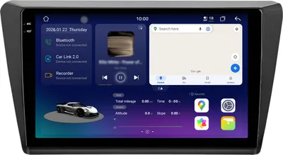 Produktbild von 2k Display Android Radio 128GB für Skoda Rapid 2012–2019 Carplay Android Auto Navi 4G LTE Bluetooth DAB+ Rückfahrkamera Lenkradsteuerung