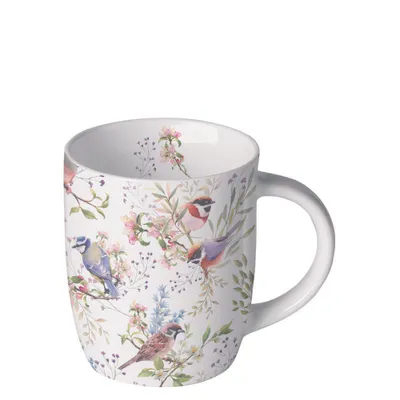 Produktbild von Porzellan-Becher 0,2 L - Busy birds