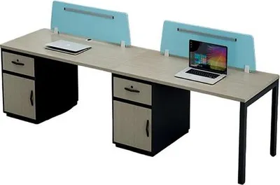 Produktbild von Co Working Schreibtisch Teambürotisch Tisch Gemeinschaftsschreibtisch 2 Personen