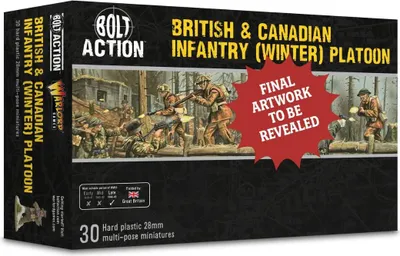 Produktbild von Bolt Action British & Canadian Infantry (Winter) Platoon