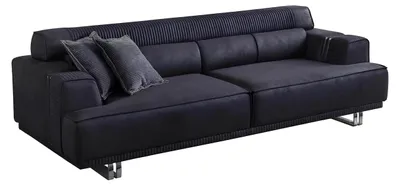 Immagine prodotto di Divano 3 posti arredamento moderno bianco soggiorno di design 235cm arredamento
