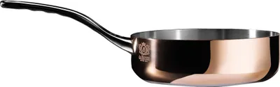 Obrázek produktu pro De Buyer SAUTEUZKA Z MĚDĚNÉ/PLECHOVÉ OCELI s rovným povrchem