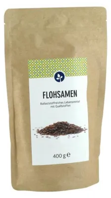 Produktbild von Aleavedis ganze Flohsamen, 400 g Pulver