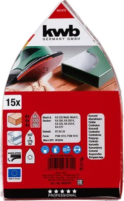 Produktbild von kwb 493470, 12 Stück(e)