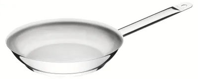 Bratpfanne 20 cm Edelstahl, spülmaschinengeeignet, ofenfest bis 260 °C