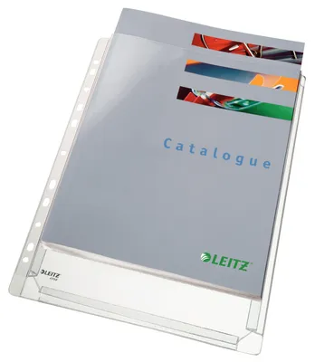 Obrázek produktu pro Leitz 47561003, 210 x 297 mm (A4), Průhledná, Polyvinylchlorid (PVC), Portrét, Vršek, 80 g/m²
