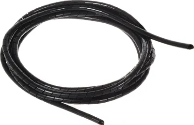 Obrázok produktu pre Pružná káblová špirála Špirálový pás Káblové vedenie Rozsah zväzkov Obalové vedenie 3 m ∅ 6 mm
