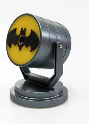 Produktbild von Close Up Batman Bat Signal Projection Light LED Tischleuchte, schwenkbar, 25cm, Netzbetrieb