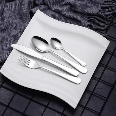 Produktbild von Edelstahlbesteck-Set, 16-teilig, stabil