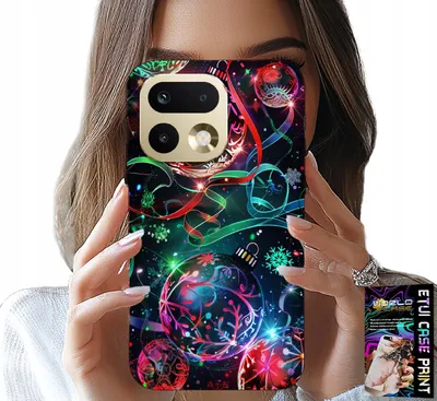 Produktbild von Etui Do Realme 16 Pro+ 5G - Świąteczne Bombki, Choinka, Case + Folia