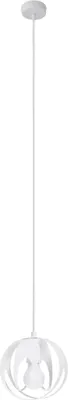 Zdjęcie produktu dla Lampa wisząca TULOS biała 1xE27x15W metal wym:125x16x16cm IP20 Sollux Lighting