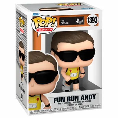 Produktbild von The Office - Fun Run Andy 1393 - Funko Pop! Vinyl Figur