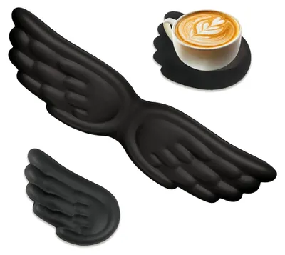 Produktbild von 2 Stück Handballenauflagen für Tastatur und Maus, ergonomisches Handgelenkpolster, Zubehör für Computer und Desktop
