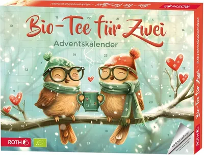 Produktbild von ROTH Bio-Tee-Adventskalender für Zwei