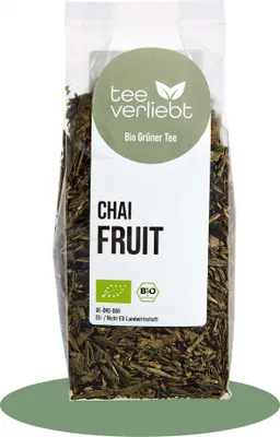 Produktbild von teeverliebt - Chai Fruit  Grüner Tee | 100 g