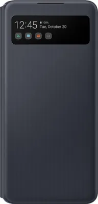 Image de Folio pour Samsung Galaxy A42 5G S View Cover avec fenêtre transparente Noir Samsung