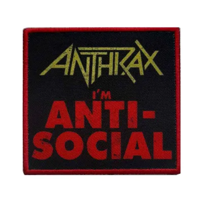 Produktbild von Anthrax Anti-Social Aufbügler