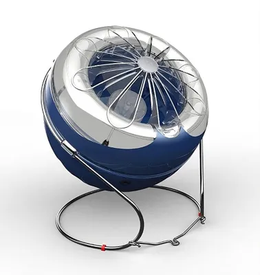 Produktbild von Moel Cri Cri Moon 3688B Insektenfalle, Insektenventilator, Blau 1x32 Watt Röhre