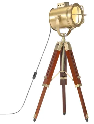 Obrázek produktu pro vidaXL Stojací lampa Tripod z masivního dřeva Mango 69 cm