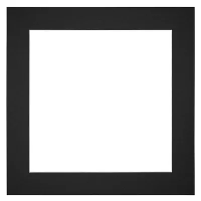 Produktbild von Rahmenpassepartout, 70x70 cm, für Bilderrahmen, schwarz