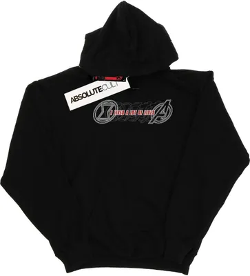 Immagine prodotto di Marvel - Felpa con cappuccio da uomo "Lots Of Lives" BI4498 (S) (Nero)