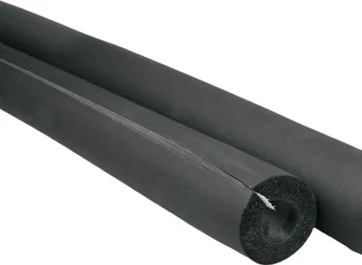 Obrázek produktu pro Izolace potrubí, Samolepicí izolace, 2m, černá, 35 x 15 mm, flexibilní kaučuková izolace