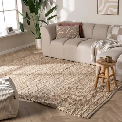 Zdjęcie produktu dla Volero - Dywan wełniany - Feline Taupe/Melanż - 80x150 cm