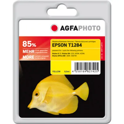 Produktbild von AgfaPhoto APET128YD, Gelb, Tinte auf Pigmentbasis, 1 Stück(e)