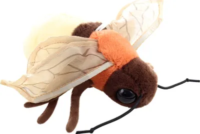 Produktbild von Uni-Toys - Glühwürmchen (mit Licht) - 17 cm (Länge) - Leuchkäfer, Plüsch-Insekt - Plüschtier, Kuscheltier