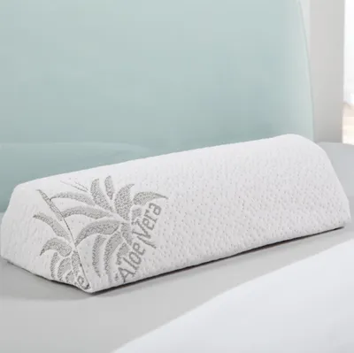 Produktbild von Nackenrolle ( 42x20cm ), Nackenkissen mit Memory-Effekt, abnehmbarer Bezug, Aloe Vera veredelt, Gesundheitskissen